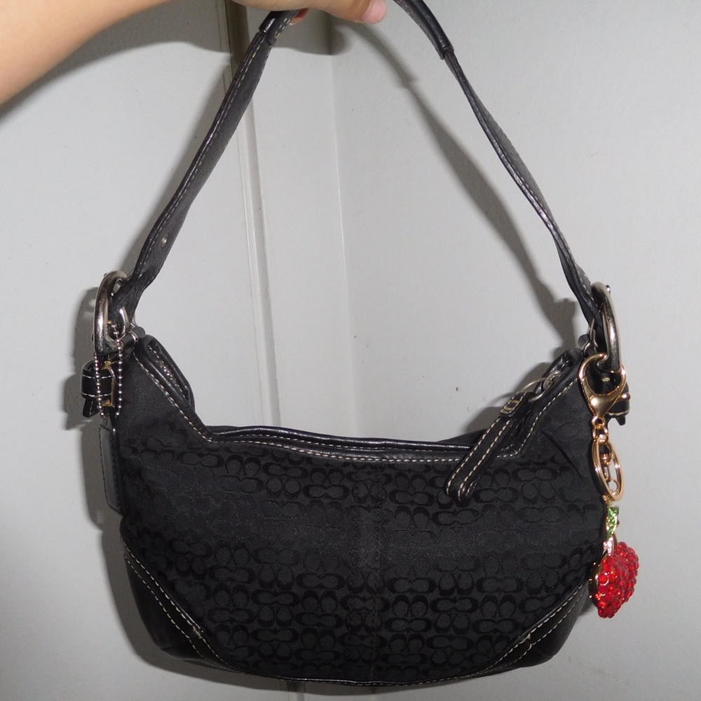 Coach Black Shoulder Bag